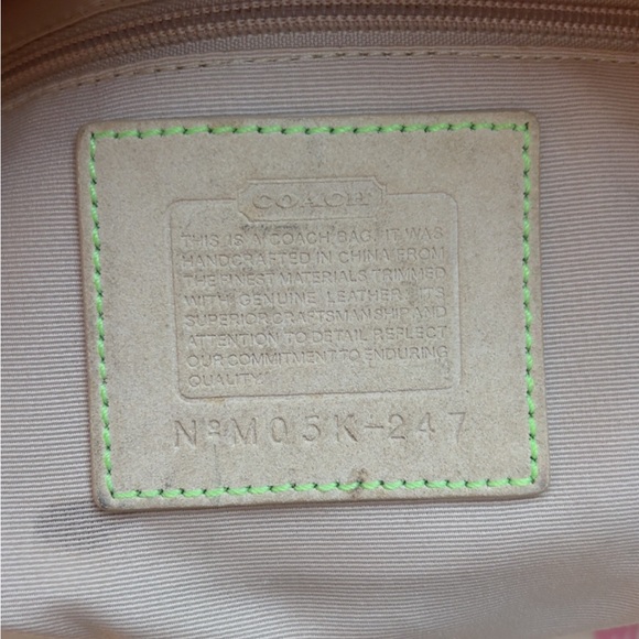 Coach Multicolor Tote Bag - Picture 5 of 9